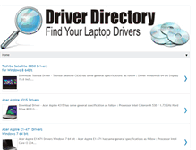Tablet Screenshot of driverdir.com